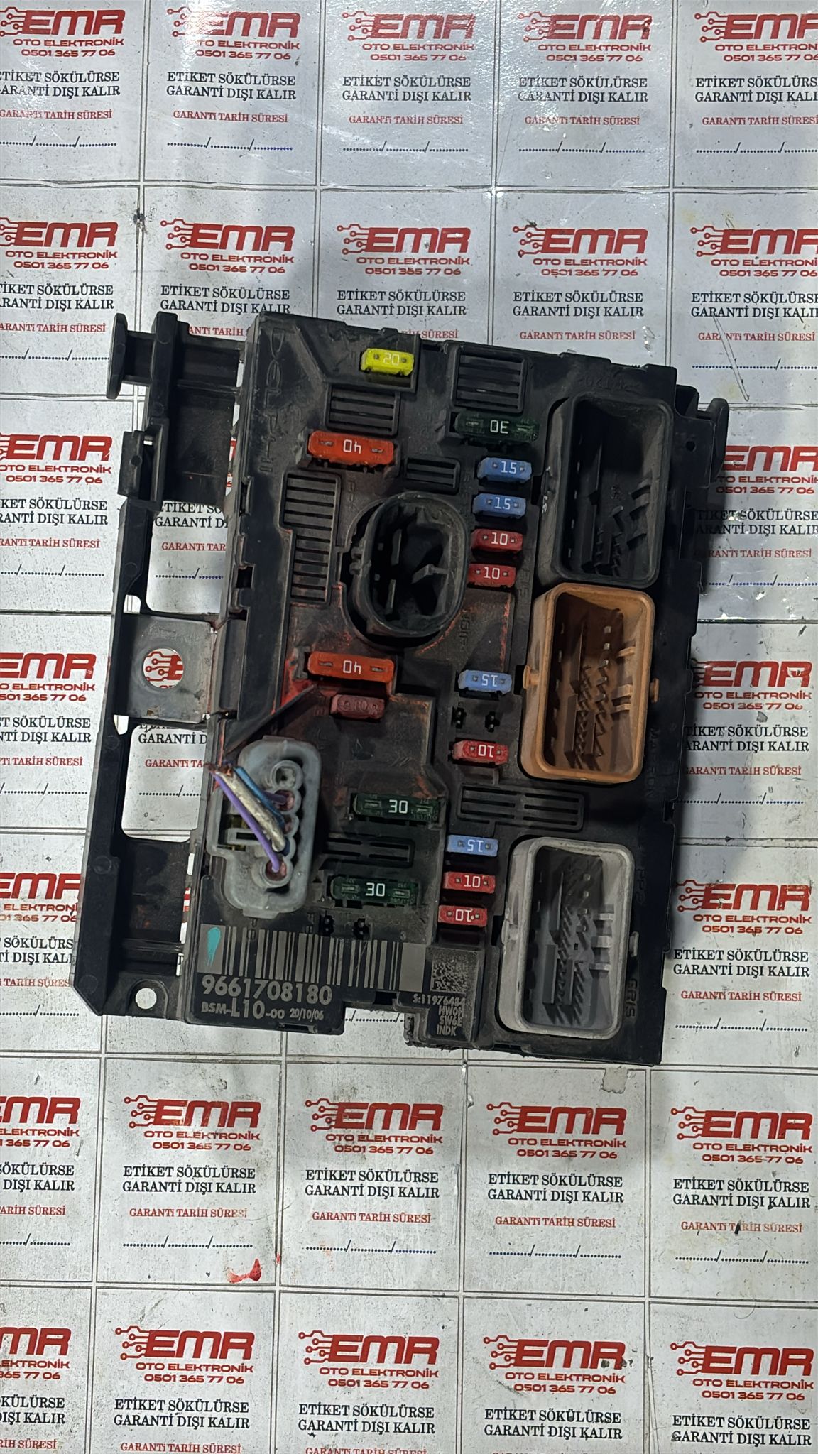 PEUGEOT-CİTROEN 207 SİGORTA KUTUSU 9661708180 L10